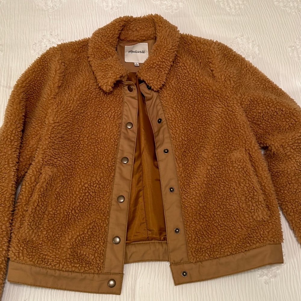 Madewell plush Teddy jacket
